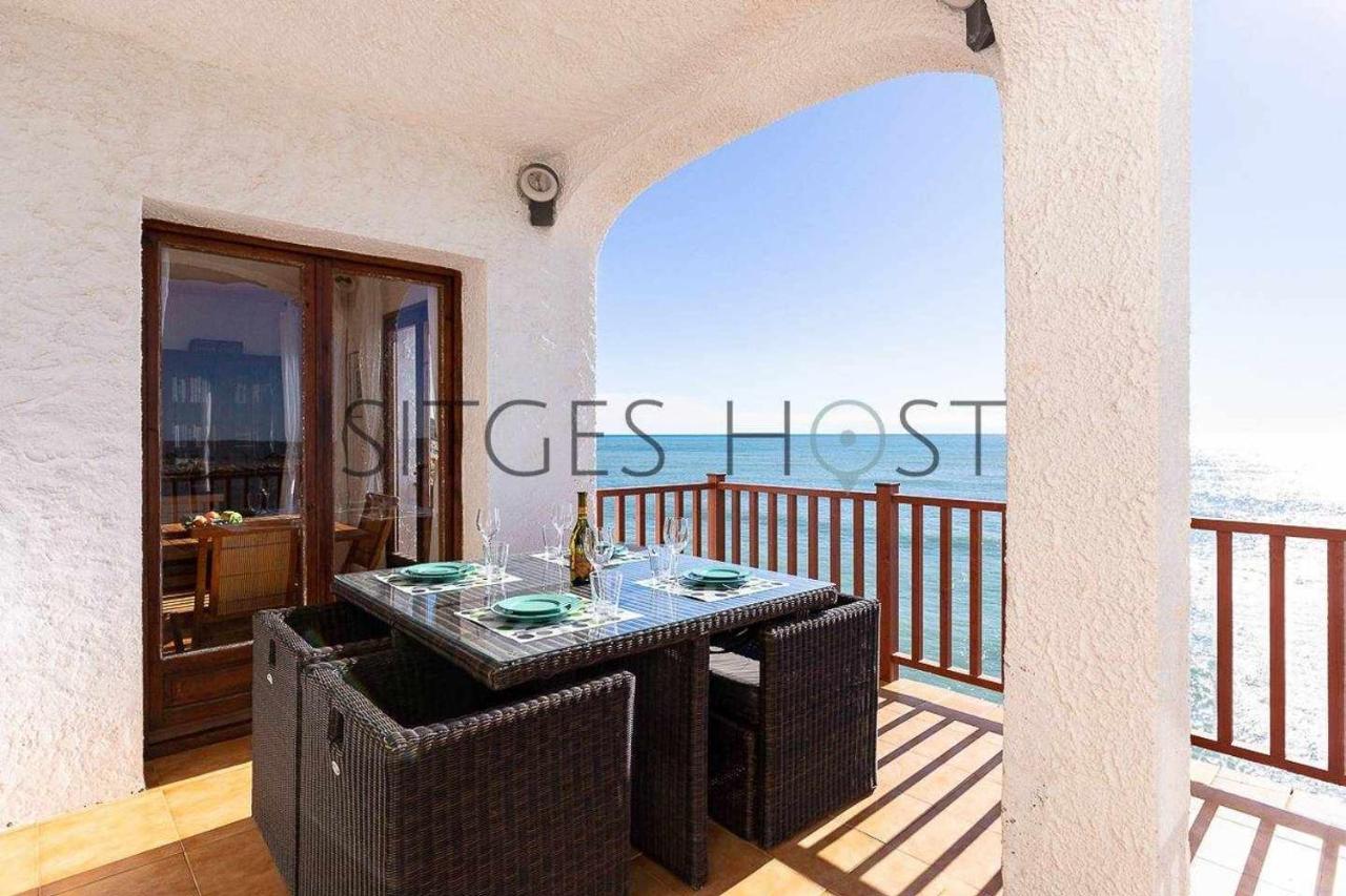 Sitges Casa Del Mar Impresionantes Vistas Al Mar Leilighet Eksteriør bilde